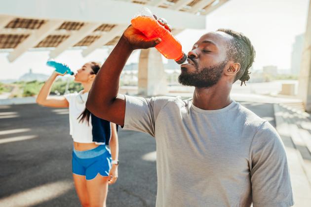 Protein drink man woman